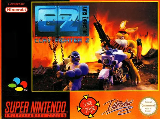Clay Fighter 2 - Judgment Clay (World) (Evercade)